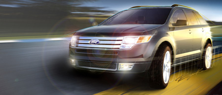 The New England Motor Press Association has decided the best way to take the edge off a New England winter is with the brand-new midsize Ford Edge, which it has selected as the Official Winter Vehicle of New England for 2007.